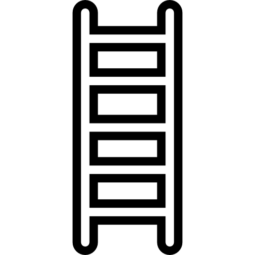 ladder-thin-outline